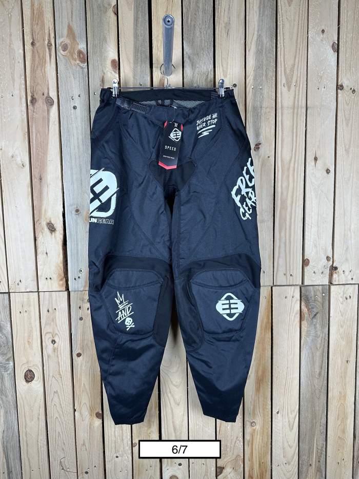 PANTALON T-6/7 SHOT SPEED FULL BLACK 2.0