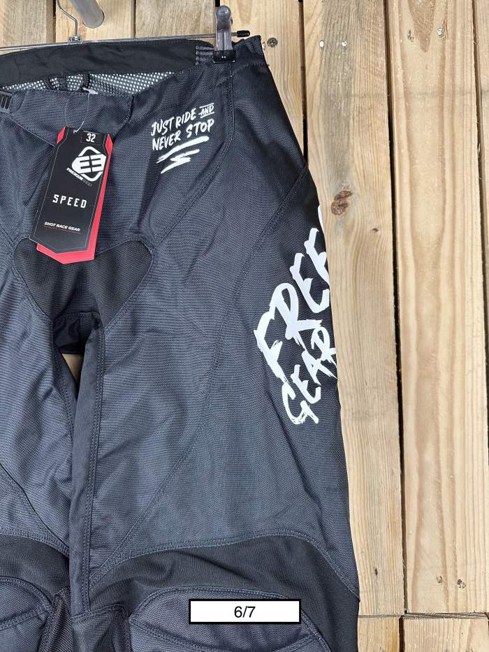 PANTALON T-6/7 SHOT SPEED FULL BLACK 2.0