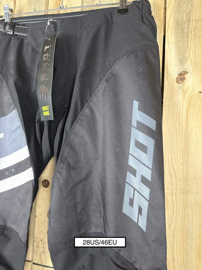 PANTALON T-46U/28US SHOT ENDURO SHINING BLACK