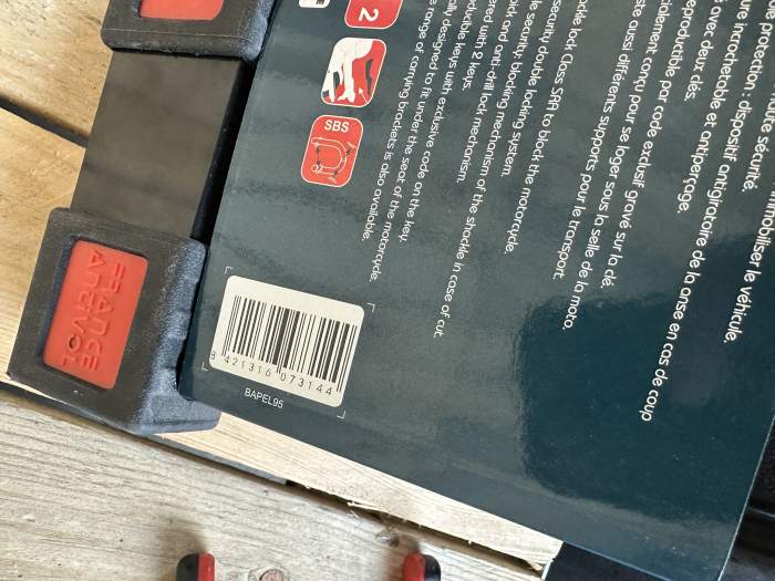 CANDADO FRANCE ANTIVOL ELITE 95/310