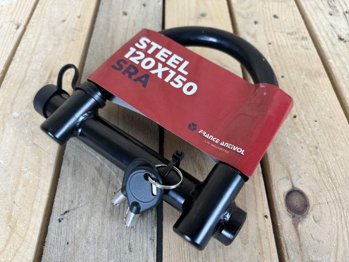 CANDADO FRANCE ANTIVOL STEEL 120/150