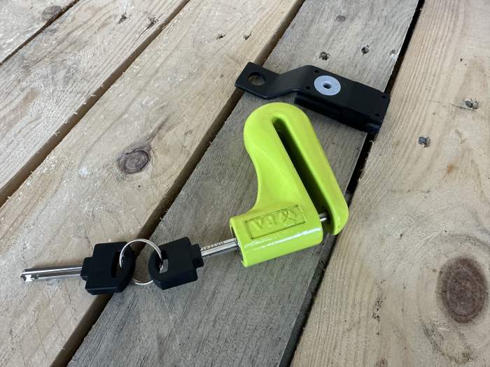 CANDADO FRANCE ANTIVOL BLOQUEO DISCO