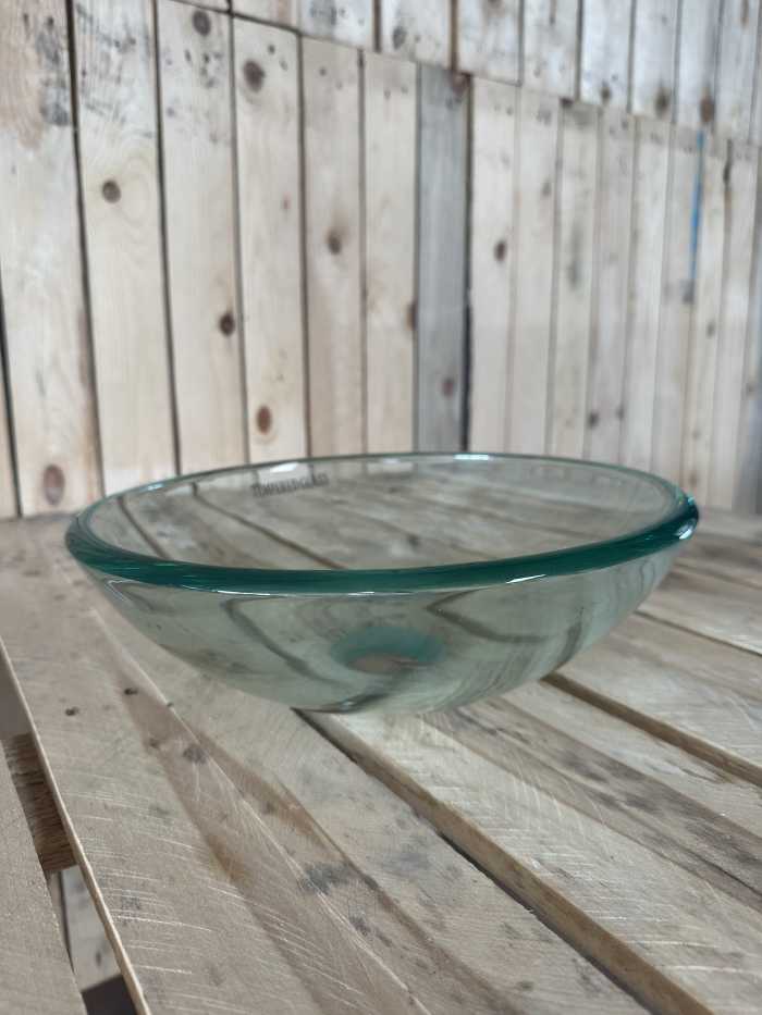 PICA DE CRISTAL REDONDA 30CM - QrBox.es