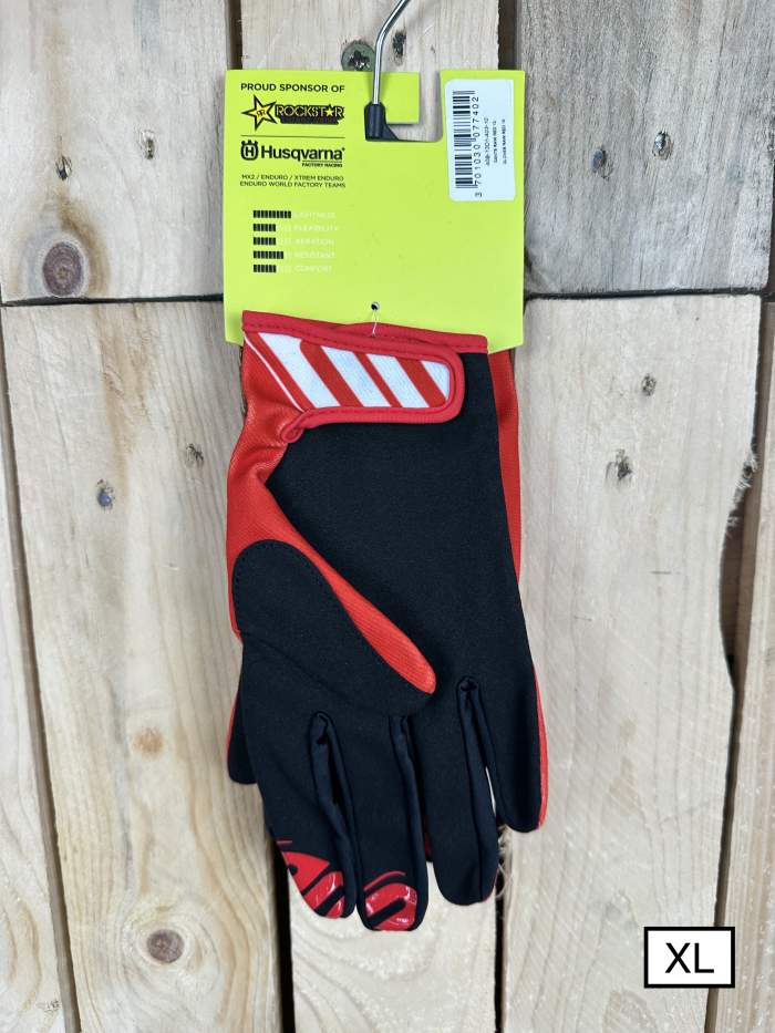 GUANTES T-XL SHOT RAW RED