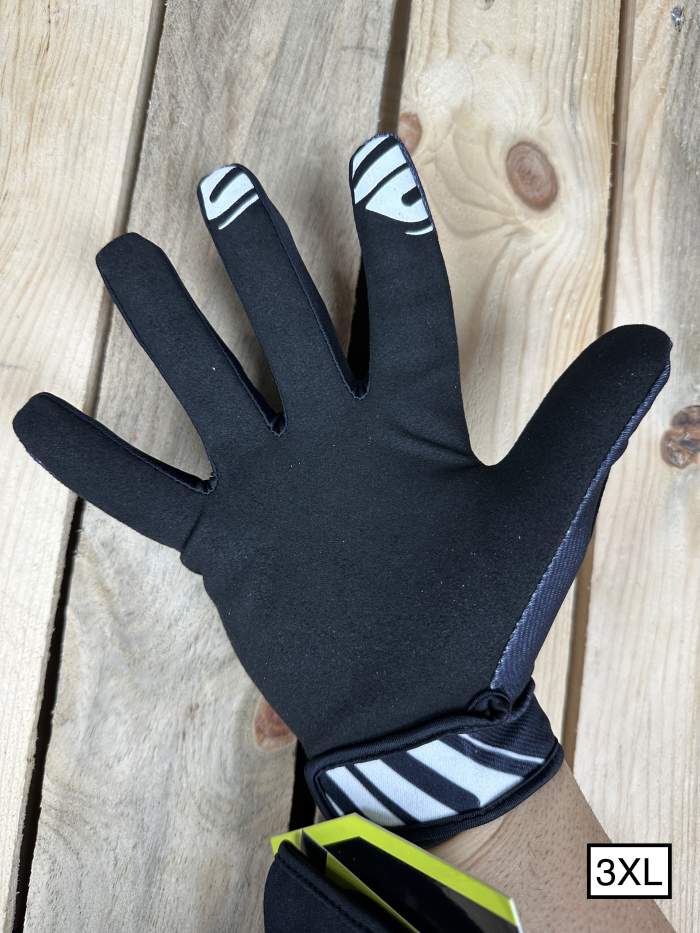 Guantes T-3XL Shot Raw Black