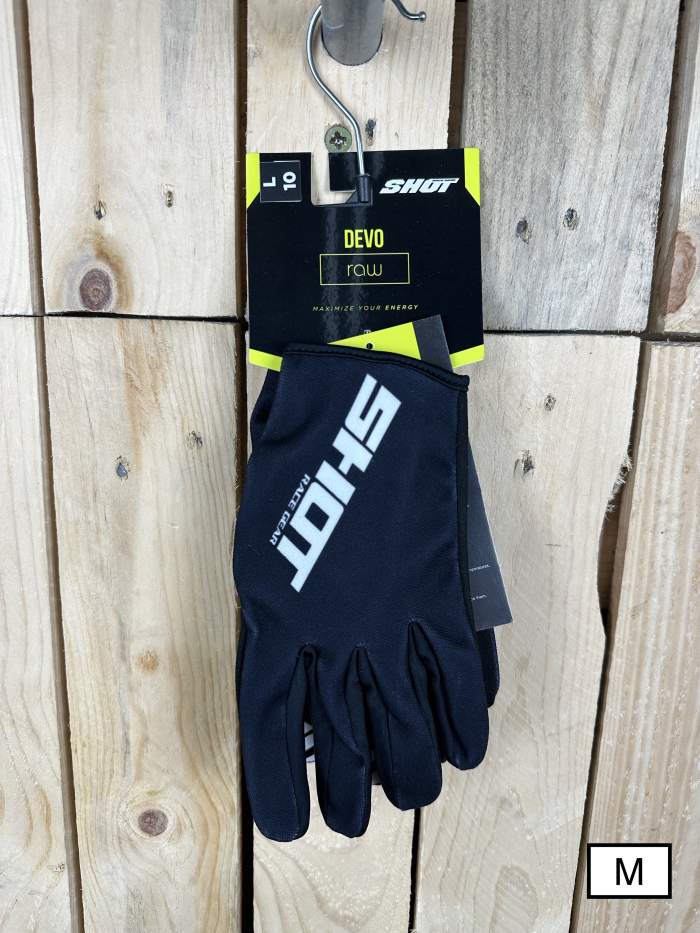 GUANTES T-M SHOT RAW BLACK