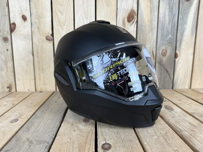 SCORPION T-XS EXO-TECH SOLID BLACK MATE