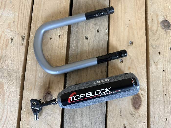 CANDADO TOP BLOCK SILVER 16/120