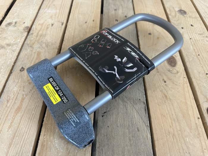 CANDADO TOP BLOCK SILVER 124/250