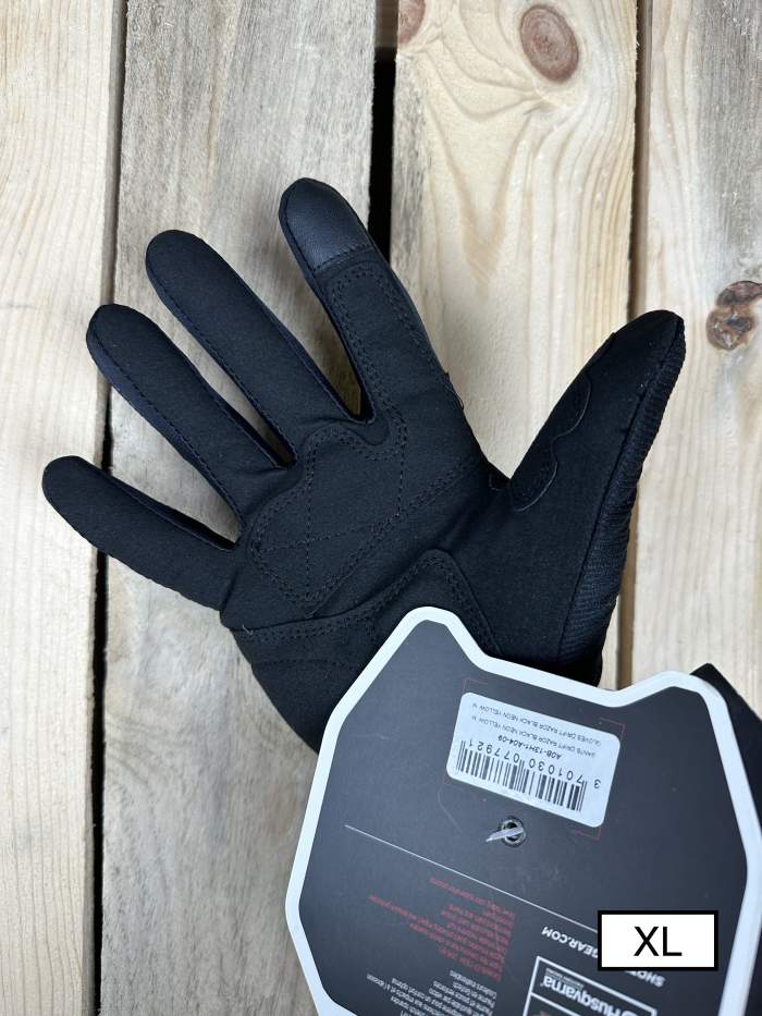 GUANTES T-XL SHOT RAZOR BLACK NEON YELLOW