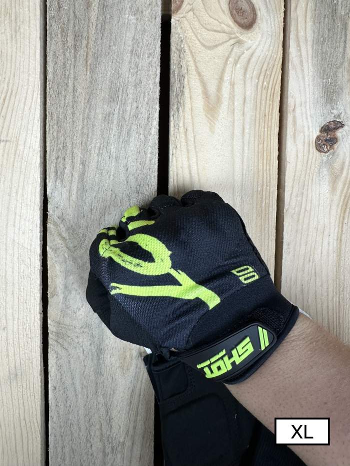 GUANTES T-XL SHOT RAZOR BLACK NEON YELLOW