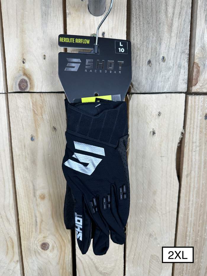 Guantes T-2XL Air Flow Black