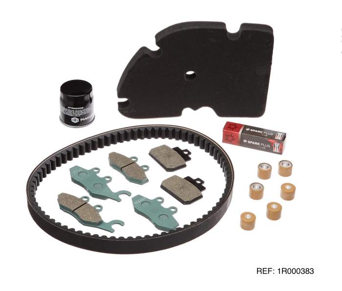 KIT MANTENIMIENTO PIAGGIO ORIGINAL 1R000383