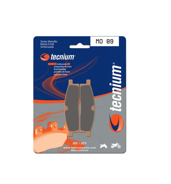 PASTILLAS DE FRENO TECNIUM MO89