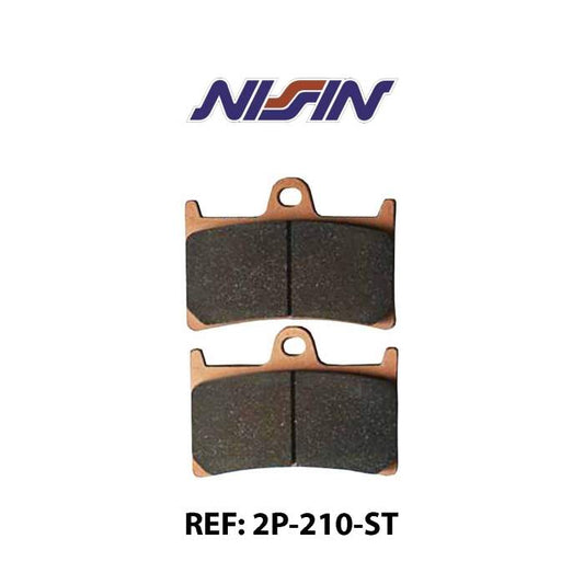 PASTILLAS DE FRENO NISIN 2P-210-ST