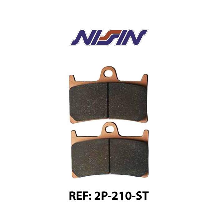 PASTILLAS DE FRENO NISIN 2P-210-ST