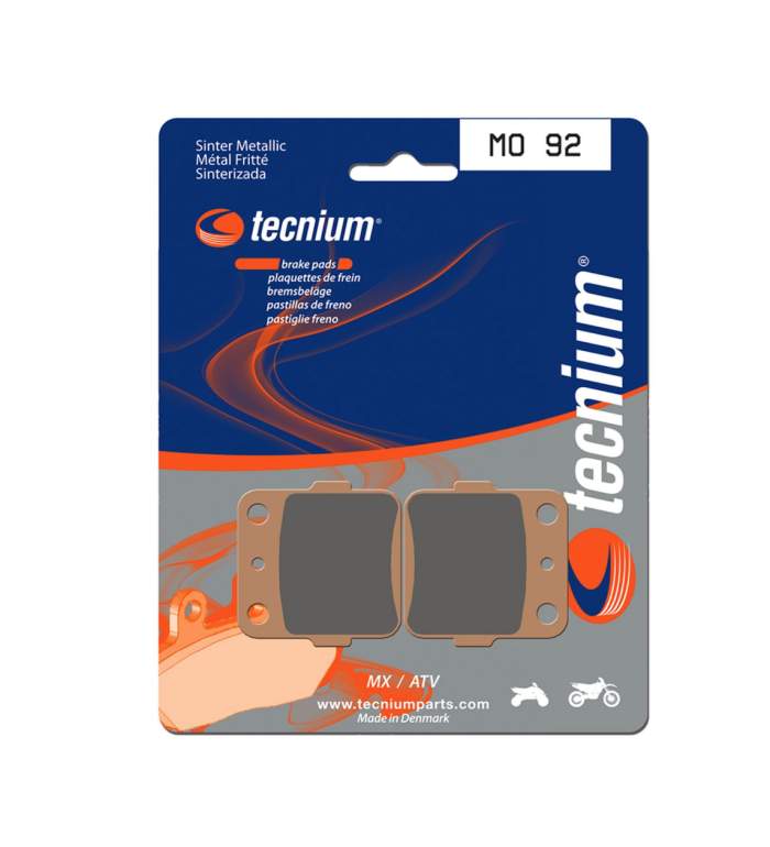 PASTILLAS DE FRENO TECNIUM MO92