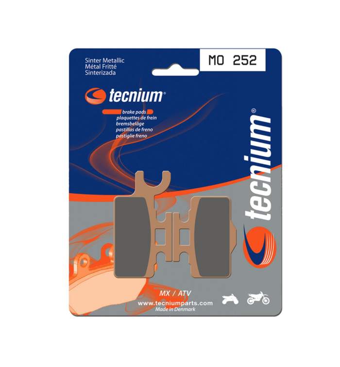PASTILLAS DE FRENO TECNIUM MO252