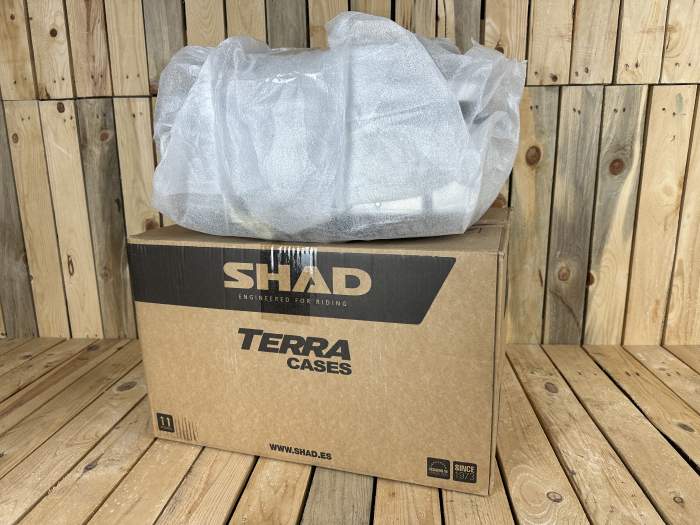 TOPCASE SHAD TR37 TERRA ALUMINIO 1
