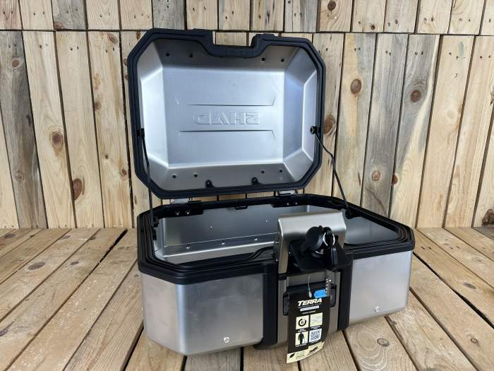 TOPCASE SHAD TR37 TERRA ALUMINIO 1