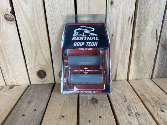 MANGUITOS RENTHAL GRIP TECH DUAL RED