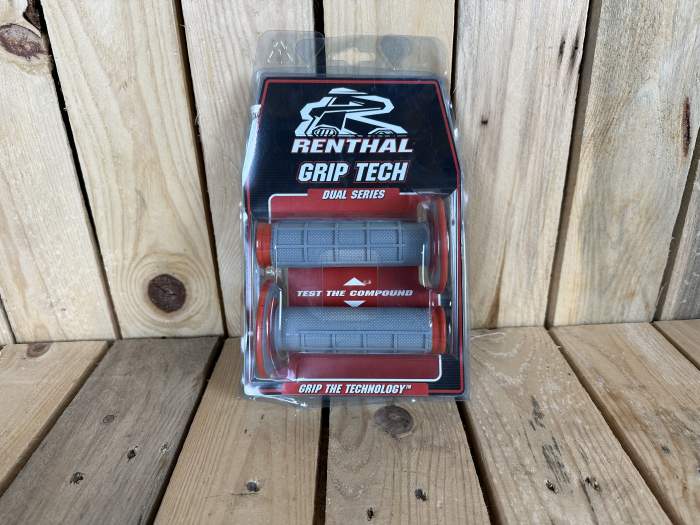 MANGUITOS RENTHAL GRIP TECH DUAL RED 2