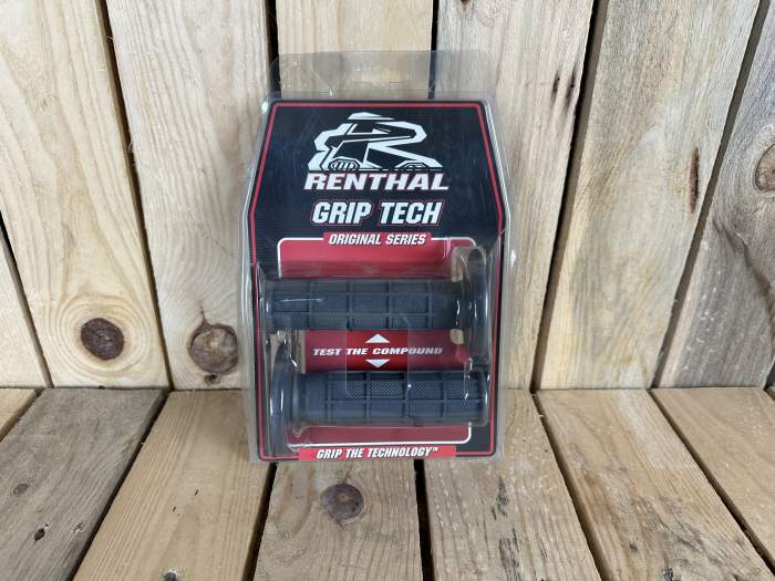 MANGUITOS RENTHAL GRIP TECH DUAL GREY 2