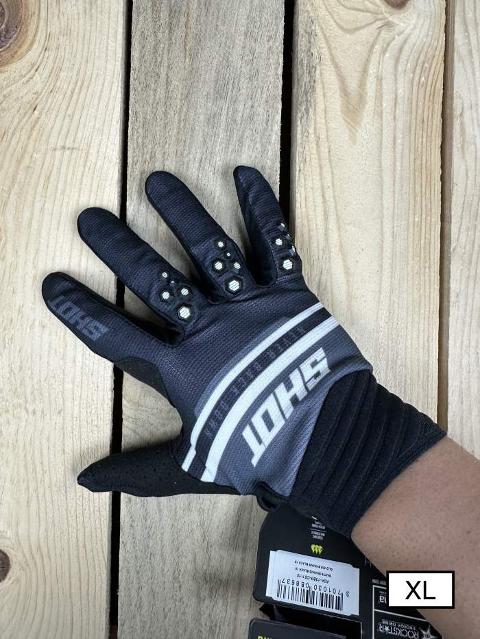 GUANTES T-XL SHOT SHINING BLACK