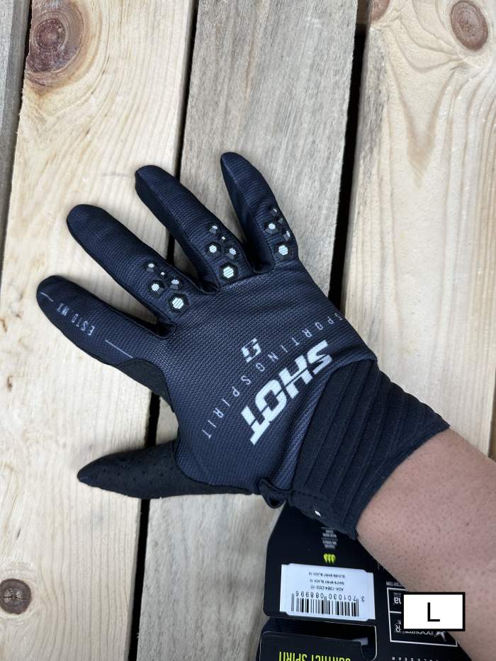 GUANTES T-L SHOT SPIRIT BLACK