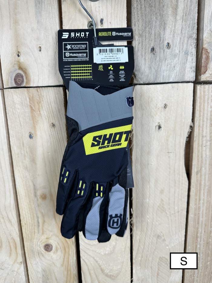 GUANTES T-S SHOT HUSQVARNA DARK GREY