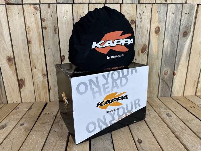 KAPPA T-S KV22 FLORIDA JET BLACK/GREEN