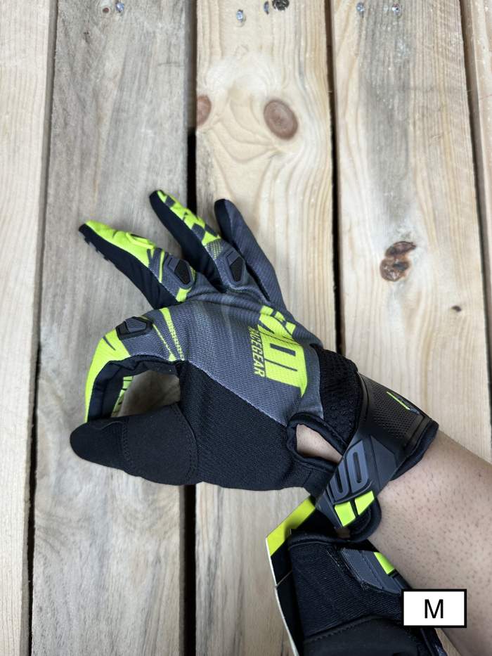 GUANTES T-M SHOT VENTURY GREY NEON YLLW