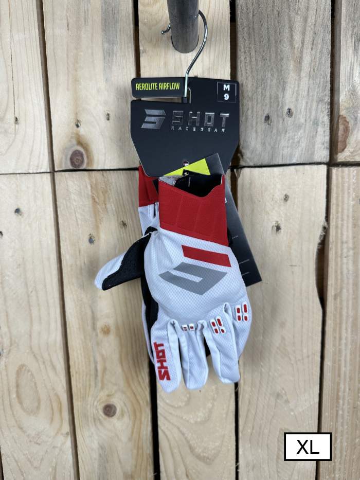 Guantes T-XL Shot Air Flow Red