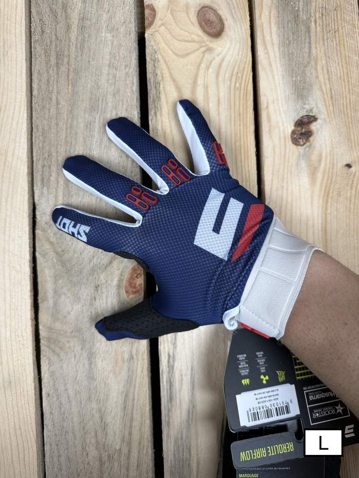 GUANTES T-L SHOT AIR FLOW NAVY