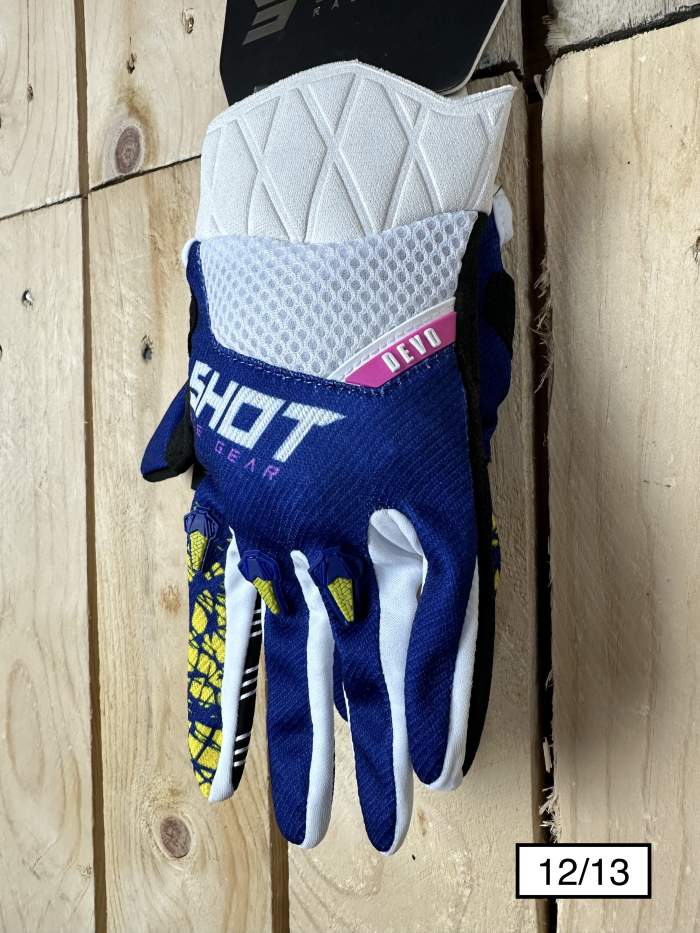 Guantes T-12/13 Shot Kid Storm Navy