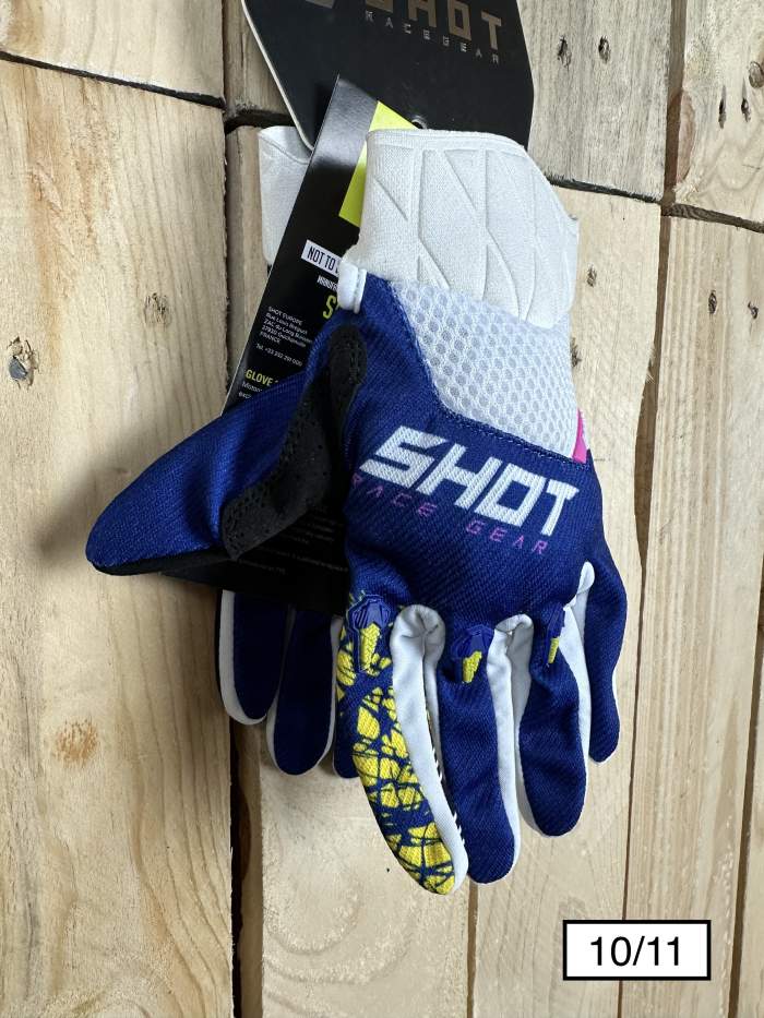 Guantes T-10/11 Shot Kid Storm Navy