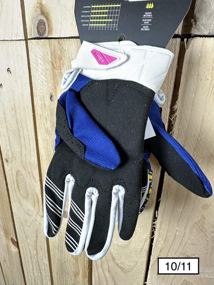 Guantes T-10/11 Shot Kid Storm Navy