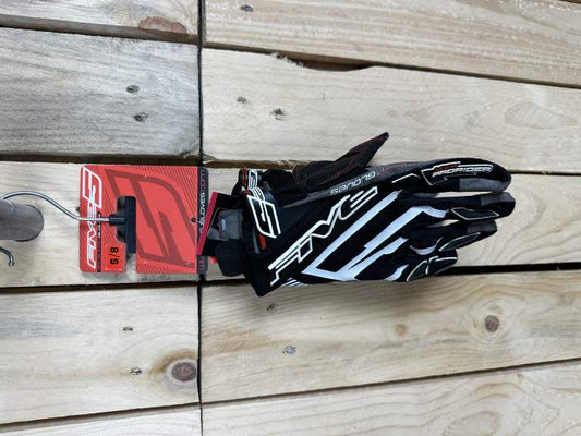 GUANTES T-S FIVE PRORIDER BLACK/WHITE
