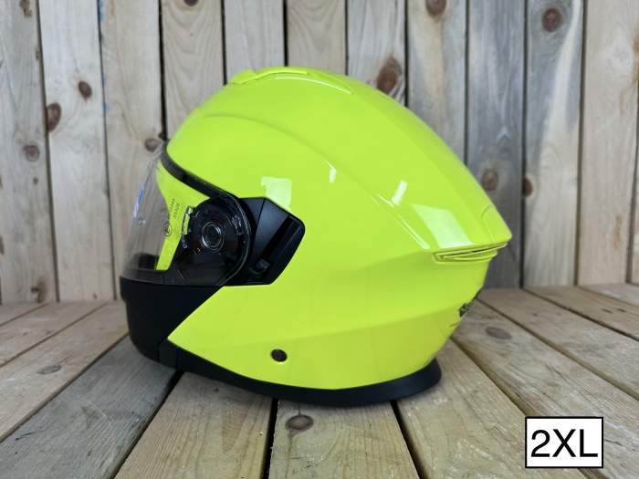 KAPPA T-2XL KV31 FLUOR YELLOW/MATT BLACK
