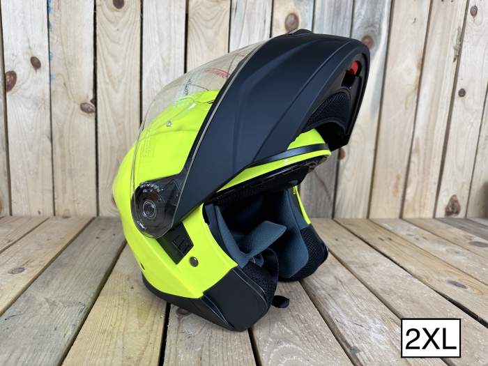 KAPPA T-2XL KV31 FLUOR YELLOW/MATT BLACK
