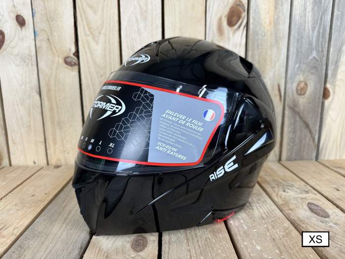 STORMER T-XS RISE BLACK GLOSSY