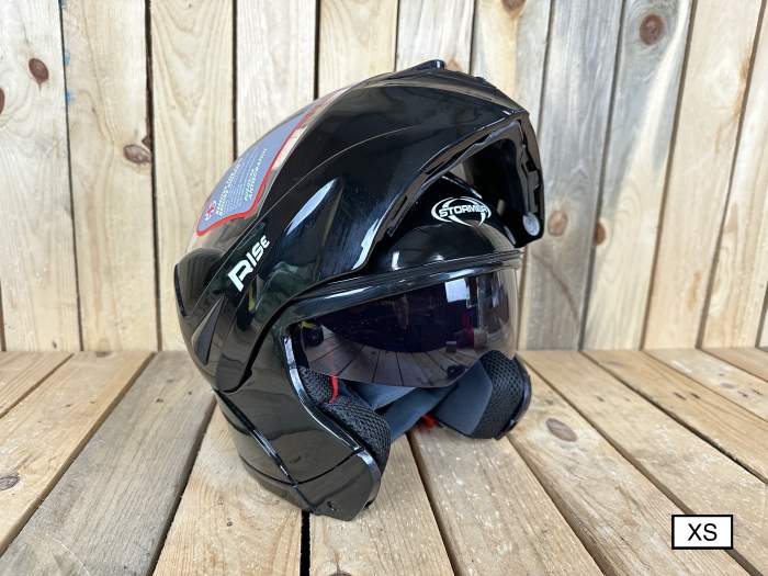 STORMER T-XS RISE BLACK GLOSSY