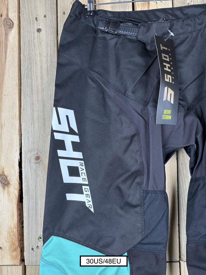 PANTALONES T-30US/48EU SHOT ENDURO STORM CYAN