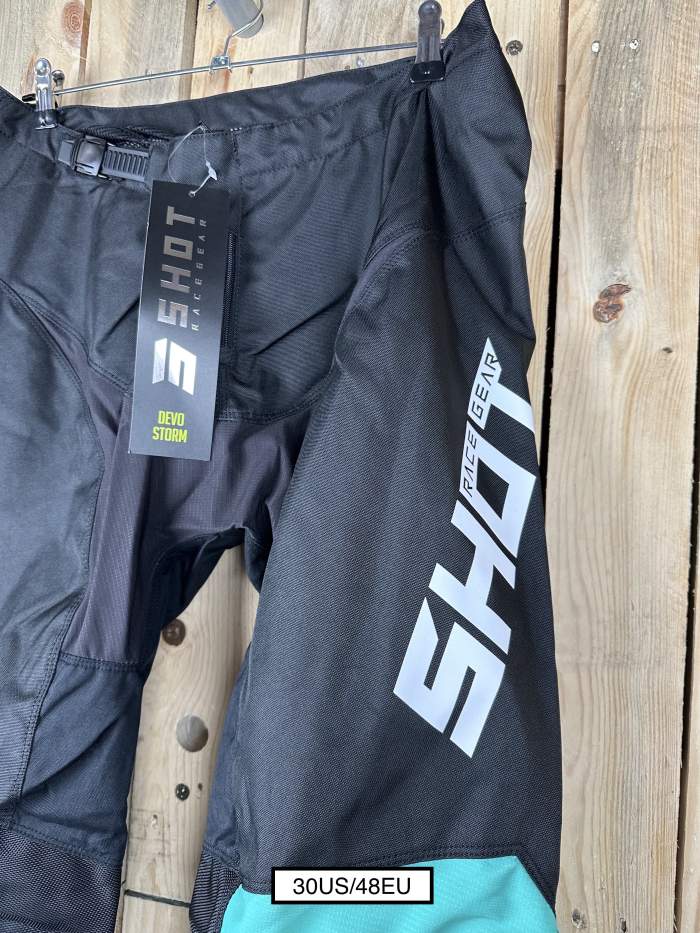PANTALONES T-30US/48EU SHOT ENDURO STORM CYAN