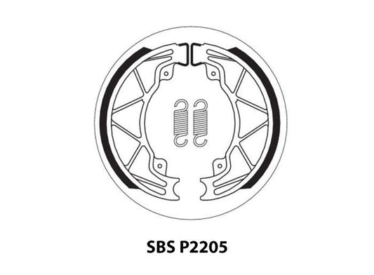 MORDAZA DE FRENOS SBS P2205