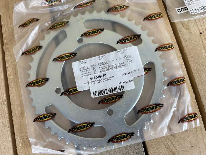 KIT CADENA KX80 89-17  14/50
