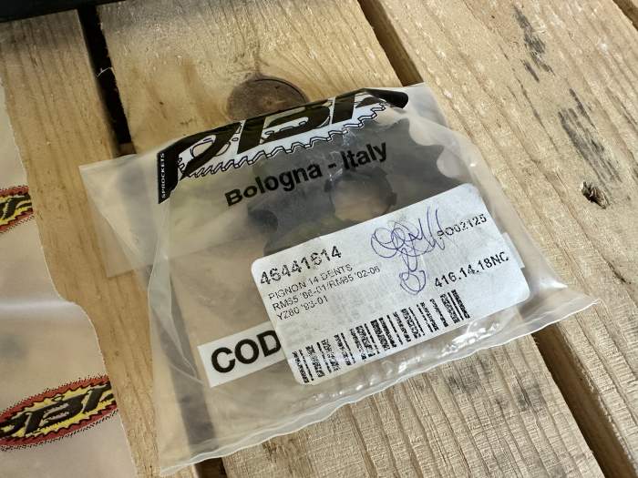 KIT CADENA KX80 89-17  14/50