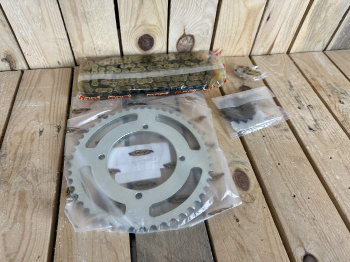 KIT CADENA KX80 89-17  14/50