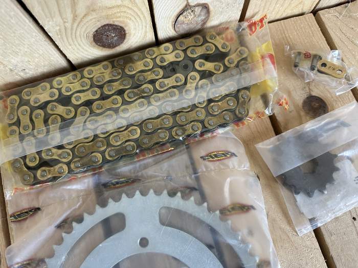 KIT CADENA KX80 89-17  14/50