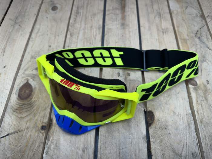 GAFAS ENDURO 100% YELLOW NEON